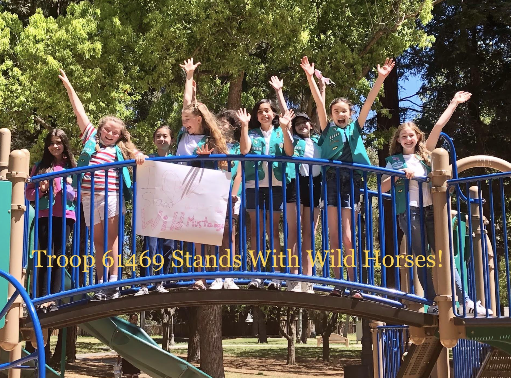 WBF_IStandWithWildHorses_GirlScoutTroop7