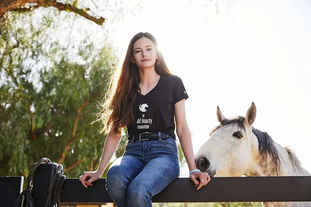 Mackenzie Foy with Ghost