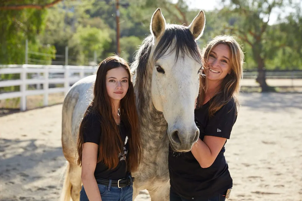 Mackenzie Foy, Ghost, and Ashley Avis