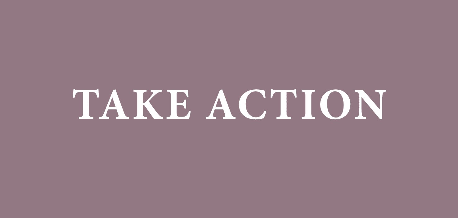 Take action now